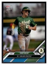2024 Topps Now Road to Opening Day OD-121 Zack Gelof RC Blue Parallel #d /49