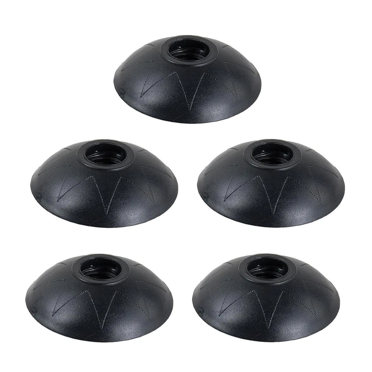 5 Pieces Trekking Pole Mud Basket Hiking Sticks Accessories for