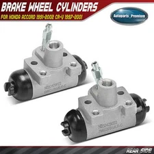 2Pcs Rear Drum Brake Wheel Cylinders for Honda Accord 1991-2002 CR-V 1997-2001