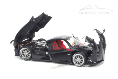 ALMOST REAL ALM850403001 1:18 2005 PAGANI ZONDA F ( MATT BLACK) | eBay