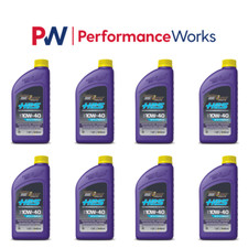 Royal Purple 31140 HPS Street Multi Grade Motor Oil SAE 10W40 Synthetic 8 Quarts 51.00 per gallon