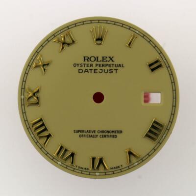 Original Men's Rolex Datejust 36mm 116233 116203 Gloss Ivory Roman