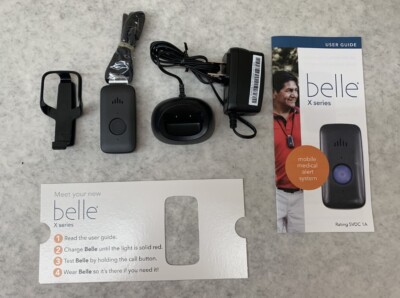 Belle X Series AT&T / Version 4G LTE Mobile Medical Alert System (WE090D) 