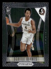 2021 Panini Prizm Draft Picks #6 Scottie Barnes Rookie Florida State Seminoles