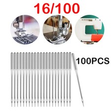 100Pcs Home Sewing Machine Needles16/100 Fit for Singer