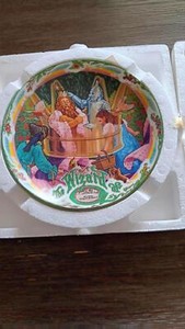 Knowles The Wizzard Of OZ Musical Collectors Plate If I Were KING OF THE FOREST