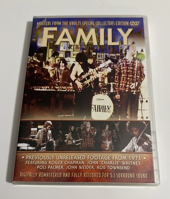 Family Roger Chapman Masters From the Vault DVD