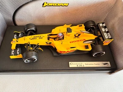 F1 Jordan Honda EJ12 Takuma Sato 2002 Hot Wheels 1/18 - Photo 1/4