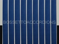 Accordion BELLOWS TAPE BLUE WITH STRIPES Roll 24mm x 8.89m (350 inches)  