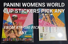 Panini FIFA Women's World Cup 2023 - Stickers #479 - #580 **US Seller** PICK ANY