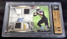 BGS 9.5 10 Autograph Rc Jersey Brandin Cooks Auto 2014 Prime Patch Rookie Signed