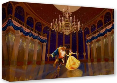 Love's Dance Arienne Boley Treasure On Canvas Disney Fine Art Belle