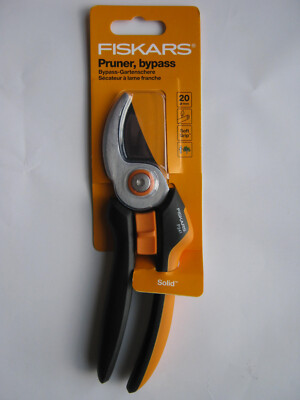 Fiskars Bypass-Gartenschere L Solid P341 Edelstahl-Klinge Astschere