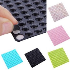 Clear  Black  RUBBER FEET  SMALL Silicone SELF ADHESIVE Stick On Pads