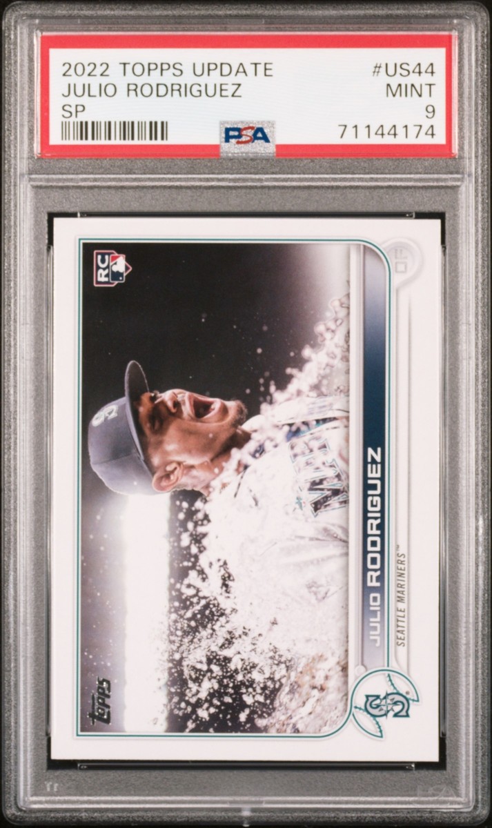 2022 Topps Update #US44 Julio Rodriguez SP PSA 9 | eBay