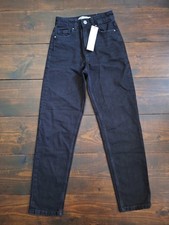 NWT Zara Women's Black Denim Jeans Size 1