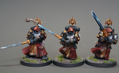 Inner Circle Companions PAINTED - Dark Angels Elite Bodyguard Unit w/ Arbiter
