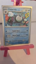 062/165 Poliwrath Reverse Holo Rare Scarlet and Violet 151 2023 Pokemon