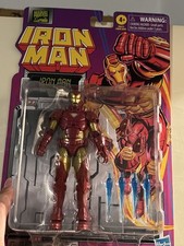 Hasbro Marvel Legends Retro Iron Man Model 20 Wave 1 Comics Action Figure New