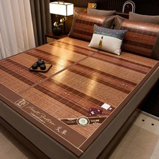Bamboo Mat 2026 Summer Sleeping Mat Cooling Bed Mat Folding Multi Size Fastness