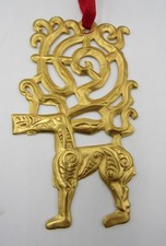 Vintage MMA Scythian Golden Deer Christmas ornament 4.5  Metropolitan Museum Art