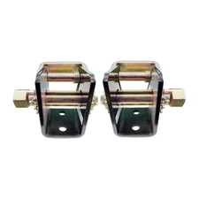 1Pc Left + 1Pc Right 2" Tow Dolly Lashing Winch Truck Rack Tie Down Strap Binder