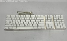Apple A1048 White USB Keyboard - Tested