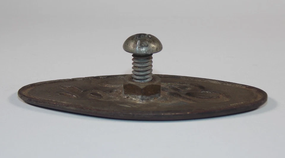 Raro De Colección 1929 1930 Azul Ford Modelo A Coche Vehículo Radiador Rejilla Emblema Insignia Foto 4 de 4