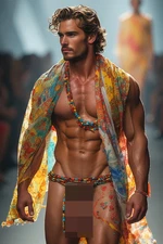 Fine Art Photo - Gay Male Nude - 8.5 x 11 Art Print g6