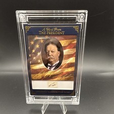 A Word From POTUS William H. Taft Word Card AWF-WT27 2023