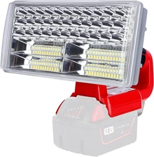 40W Flashlight for Milwaukee 18V Li-ion Battery 4200LM Job Site LED Work Light