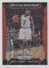 2015-16 Panini Prizm All-Star Team Ruby Wave Prizm 249/350 Kyle Lowry #355 7n6