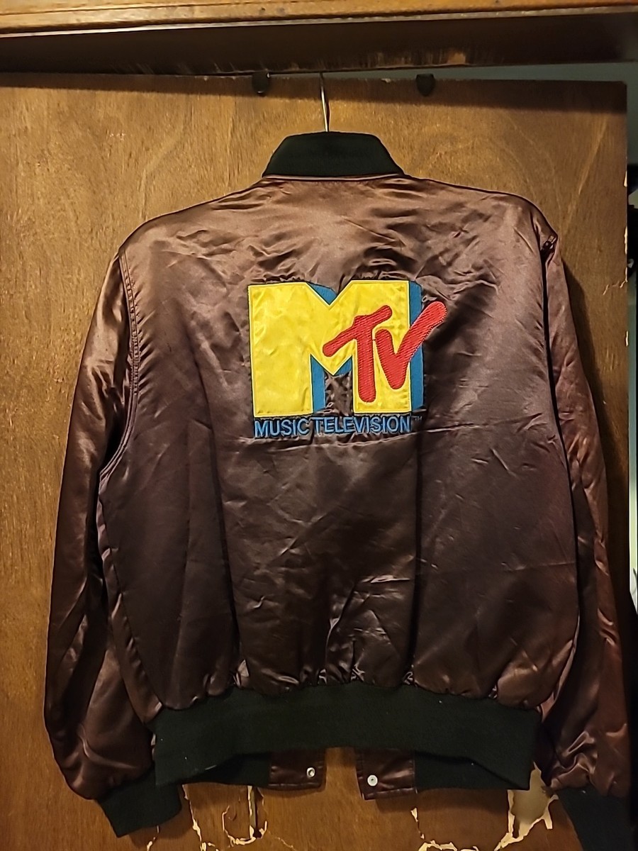 Vintage (Original) 1980's MTV Bomber jacket Sz M | eBay