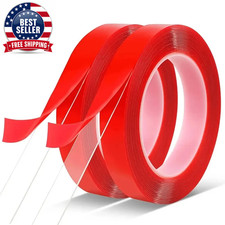 Transparent Acrylic Double Sided Tape Heavy Duty Nano Tape Traceless Washable Ad