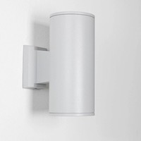 AußEnlampe Wand Aluminium Up Down Ø 10,7 Cm E27 IP44 Hof Modern Wandleuchte