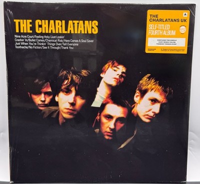 Sealed The Charlatans UK S/T (2LP, marbled yellow vinyl, reissue, 2021)