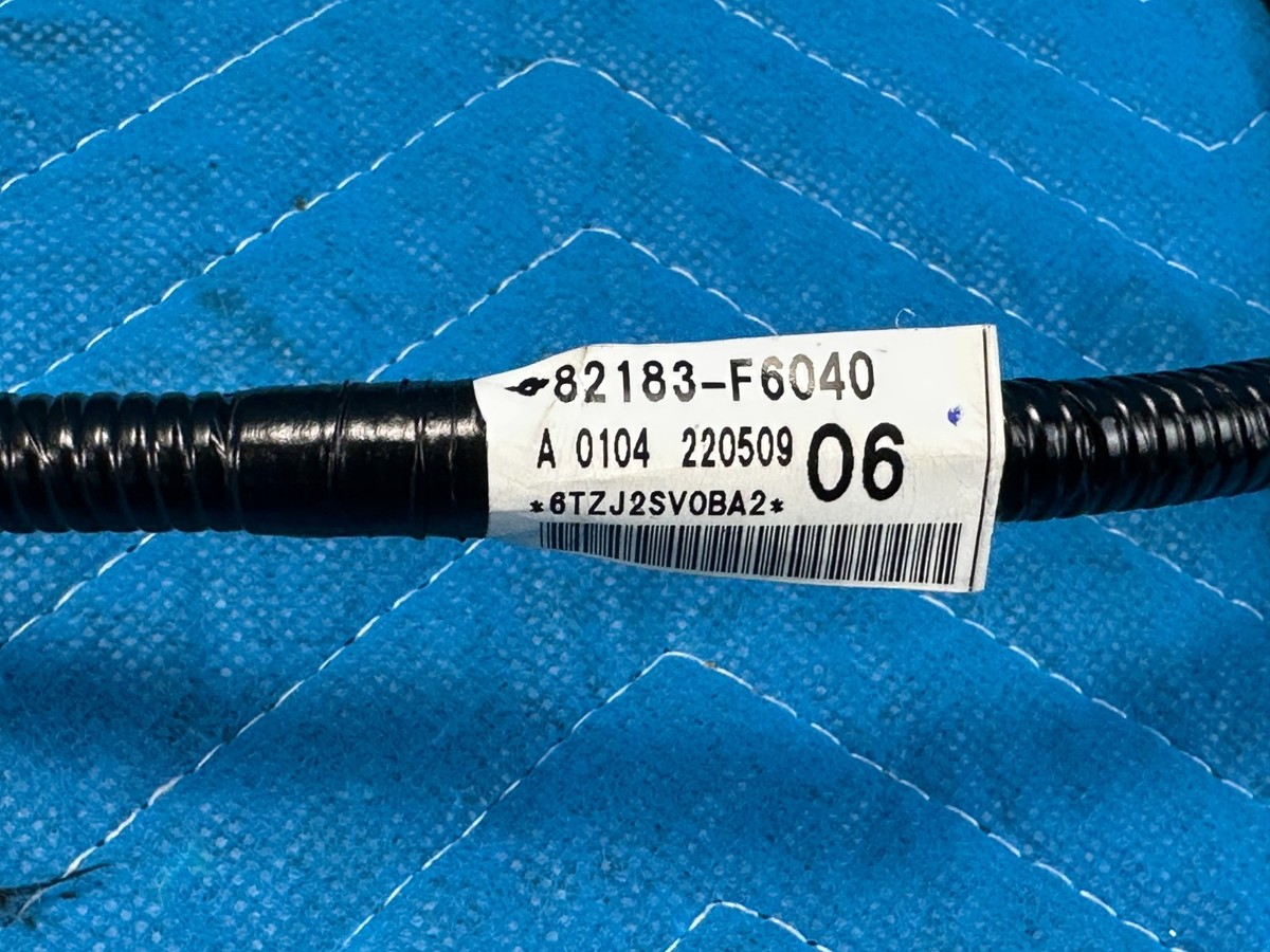 Lexus NX350h Luggage Room Wire Wiring Harness 15k 82183F6040 2022
