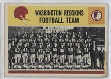1964 Philadelphia Washington Redskins Team #195 1u6
