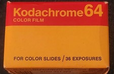 Vintage Sealed Kodak Kodachrome 64 Color Slide Film 135-36 Exp. Expired 10/1984
