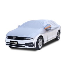 Half Car Cover Top, Windshield  Sunroof Cover for Ice and Snow with Cotton L...