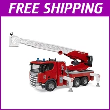 Scania Fire Engine with Extendable Ladder