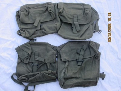 1958 Pattern Webbing Kidney Pouches,Mehrzwecktaschen, 2x