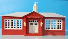 CB18: Plasticville SC-4 School House Kit - EX/LN O/S Scale w/ Box