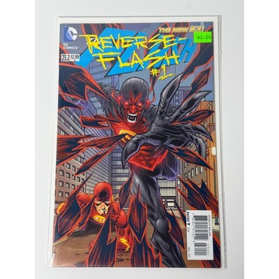 DC Reverse Flash 1 The New 52 23.2 3D Lenticular Cover Francis Manapul 2013