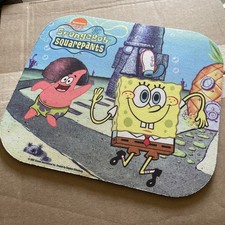 SpongeBob SquarePants Patrick Show Computer Mouse Mousepad Viacom Vintage 2002