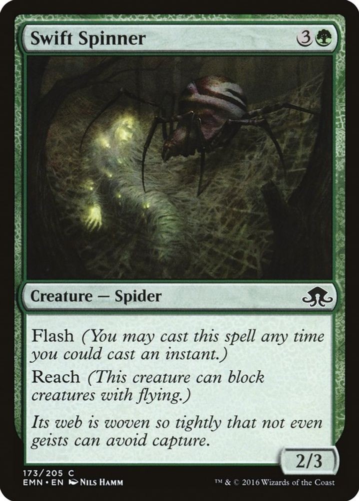 2016 Magic: The Gathering: Eldritch Moon - Swift Spinner (#173, C, Near Mint)