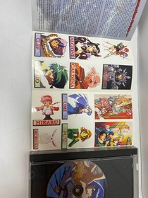 Magic Knight Rayearth (Sega Saturn, 1998) Cib With Stickers & Reg-Card