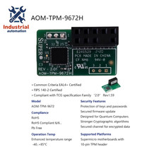 NEW SuperMicro AOM-TPM-9672H TPM Module 10 Pin 10-1 TPM 2.0 Trusted Platform