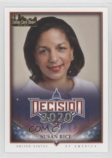 2021 Decision 2020 Series 2 Dallas Card Show Susan Rice #639 k4s