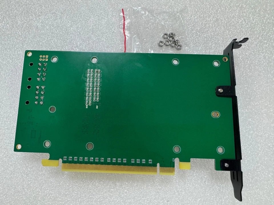 SXM2 To PCIE Adapter Board Supports Nvidia Tesla P100 V100 16GB 32GB w/bracket - Image 2 of 3